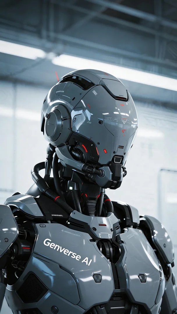 Start frame for the Sci-Fi Armor Assembly Transition example