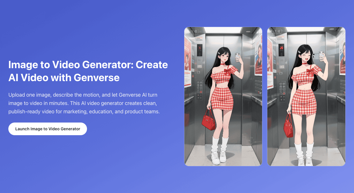 Image to video workflow preview